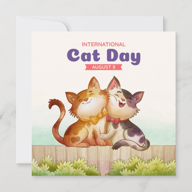 Dia Internacional da Gata (Frente)