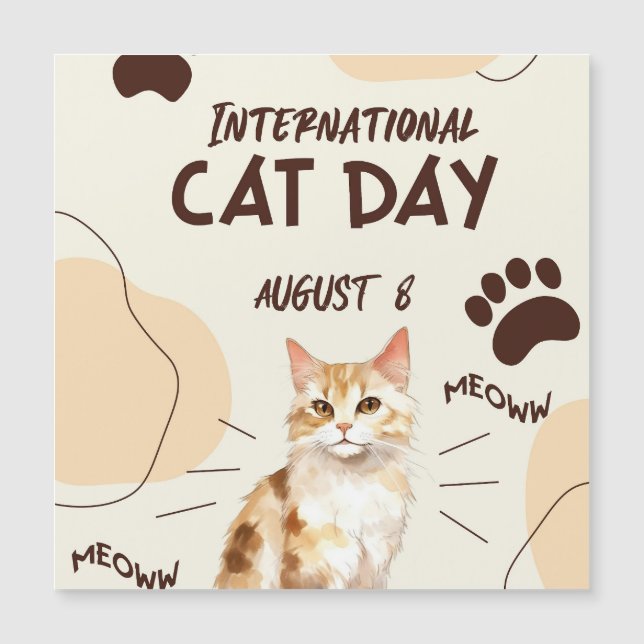 Dia Internacional da Gata (Frente)