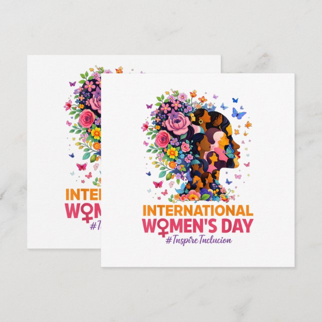Dia Internacional da Mulher (Frente/Verso)