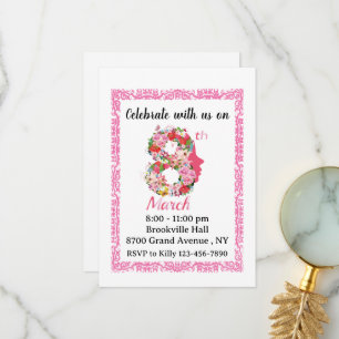 Dia Internacional da Mulher 08 2024 Convite