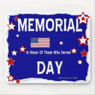 Dia Memorial - Em Honra - Mousepad