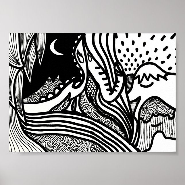 "DIA N NOITE" Poster (Frente)