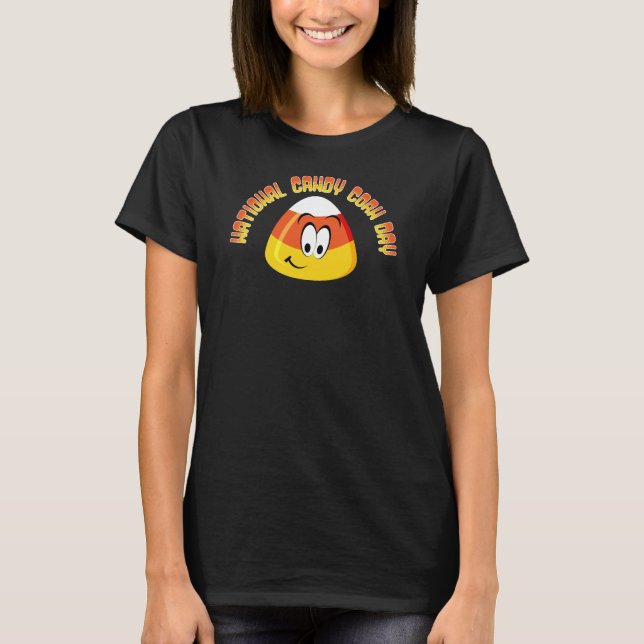 Dia Nacional do Milho de Candi, camiseta Kawaii do (Frente)