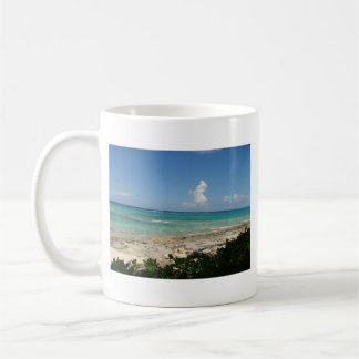 Dia que sonha a caneca de café do Cay de Bahamas