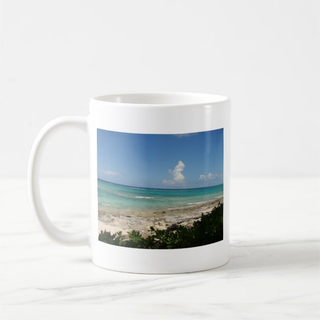 Dia que sonha a caneca de café do Cay de Bahamas (Esquerda)