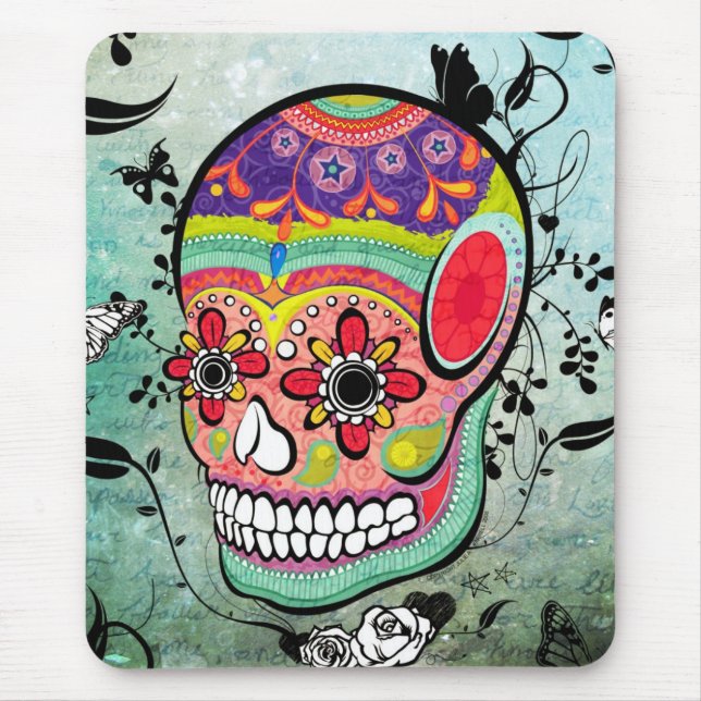 Dia urbano de Muerte do tatuagem do Mousepad (Frente)
