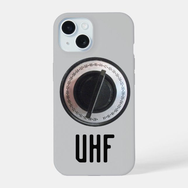 Dial de Televisão UHF (Verso)
