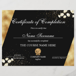Diamante do Certificado de Prêmio de Conclusão