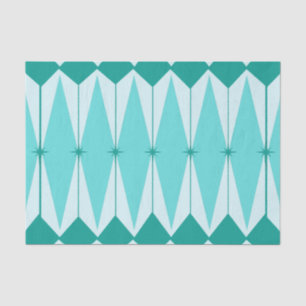 Diamantes & lenço de papel geométricos de