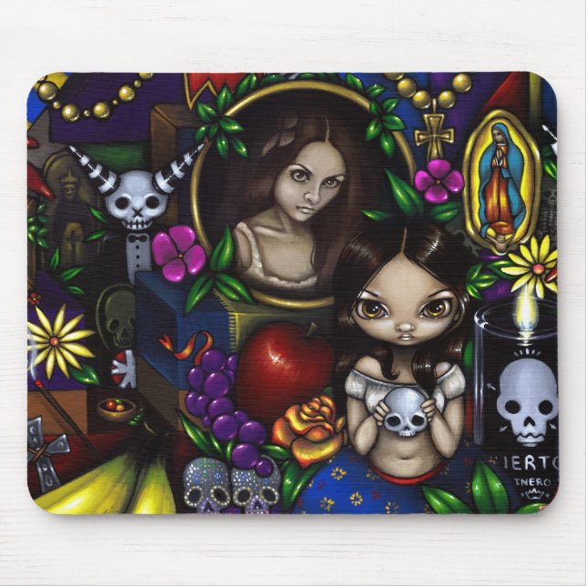 "Diâmetro de los Muertos" Mousepad (Frente)
