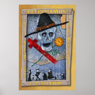 Diâmetro De Muertos Poster