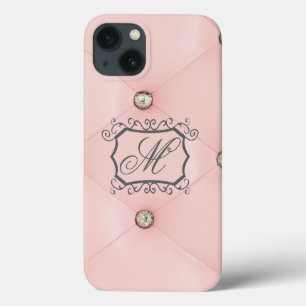 Diamond Bling Pink Leather iPad Air Case