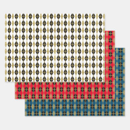 Diamond e Dourada Grid Trio