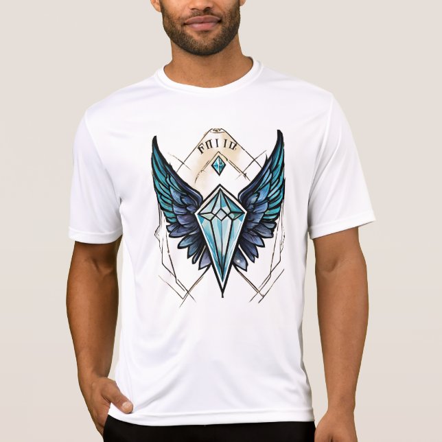 Diamond Faith LLC Logotipo T-Shirt (Frente)