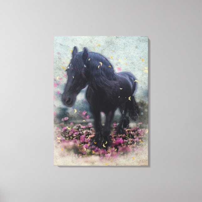 DIAMOND in Flowers ~ Canvas (Frente)