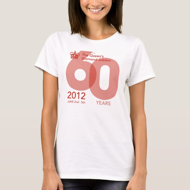 Diamond Jubilee Comemorativo T-Shirt [Bloco] (Frente)