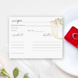 Diamond Ring e receita de chá de panela Arco