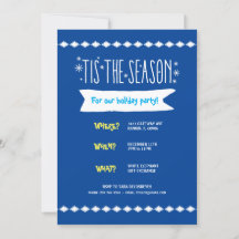 Diamond Snowflake Whoville Holiday Convite