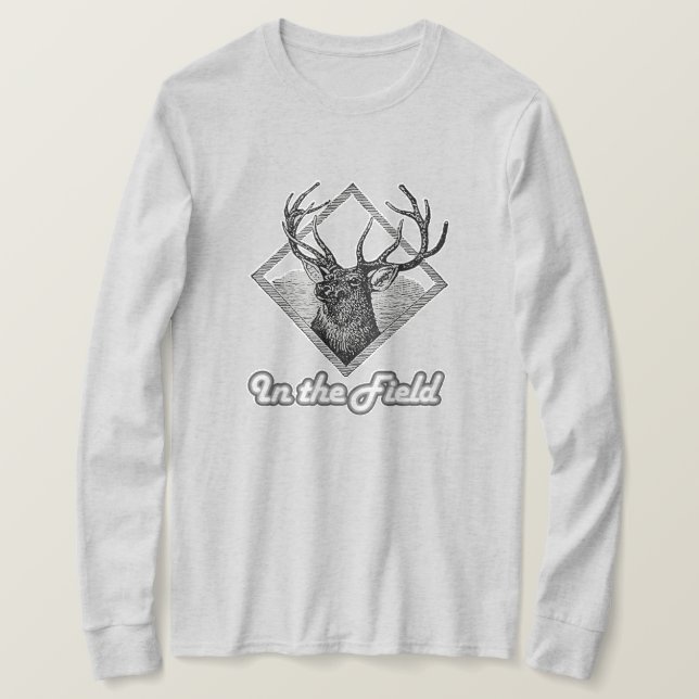 Diamond Stag T-Shirt (Frente do Design)