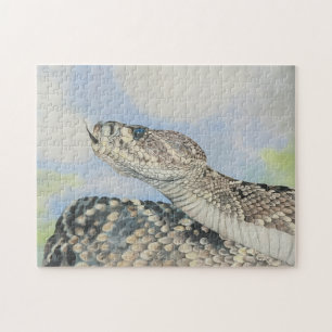 Diamondback Rattlesnake Quebra-cabeça