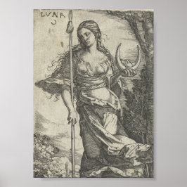 Diana Luna Vintage Poster