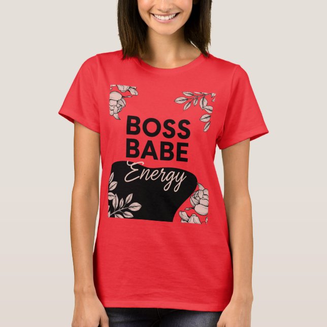 Diariamente, Camisa De Energia Do Chefe Babe (Frente)