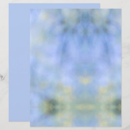 Diário Abstrato Azul Amarelo de Padrão Coletor Azu