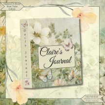 Diário Cottage Chic Flores Silvestres em Flor