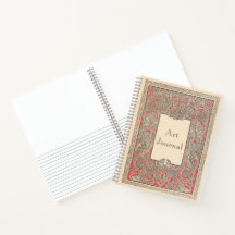 Diário de Arte de Quadros Vermelhos Célticos Reais