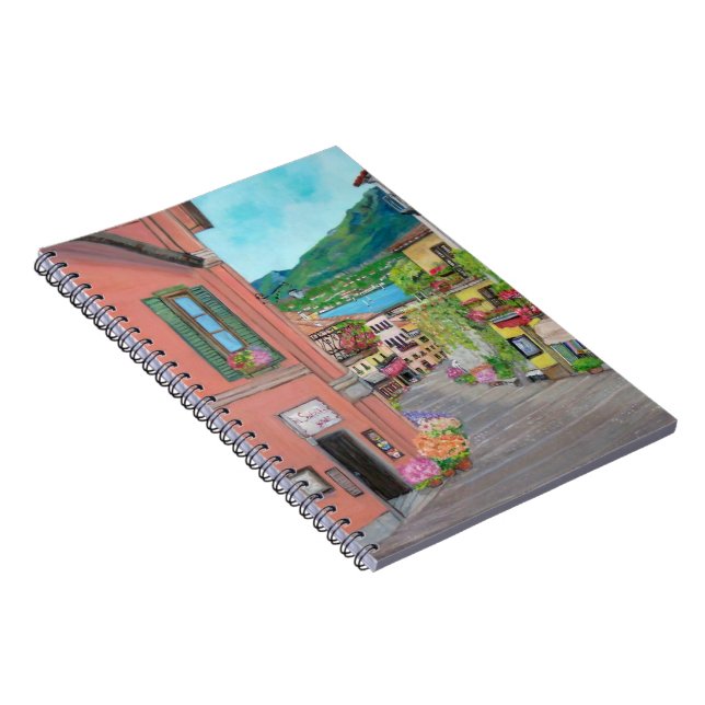 Diário de Bellagio, Italia - caderno (Lado Direito)