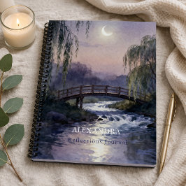 Diário de Nome Personalizado | Caderno de Reflexõe