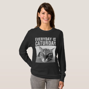 DIÁRIOS SÃO os t-shirt engraçados do gato de