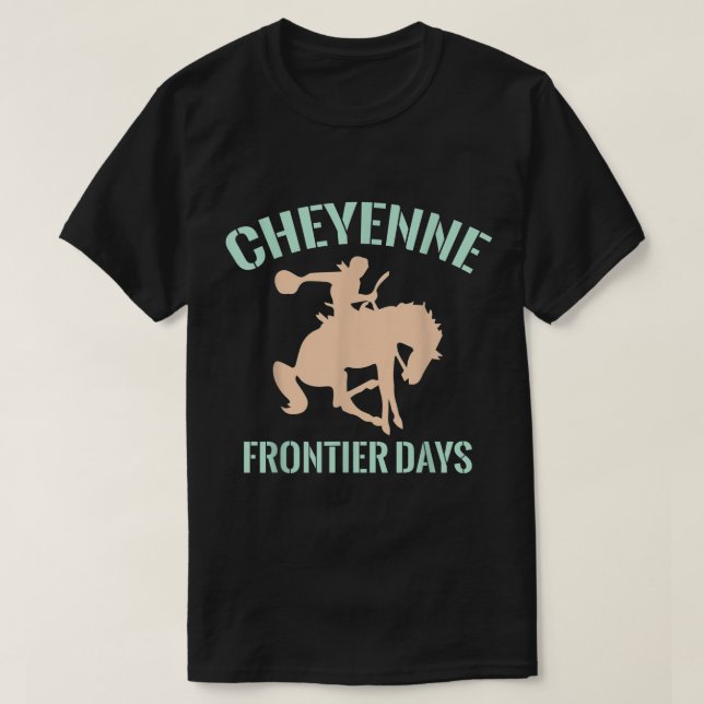 Dias de Fronteira de Cheyenne de Camisetas Gráfica (Frente do Design)