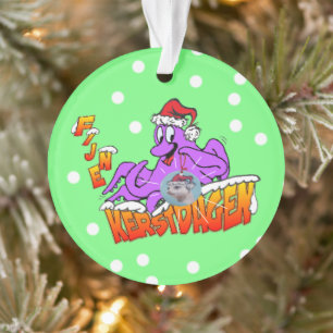 Dias de Natal bonitos Ornamento de Cartoons de Oct