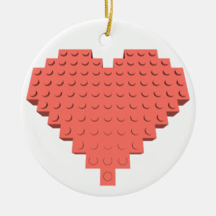 Dias de os namorados ornamentos de Forma Cardíaca
