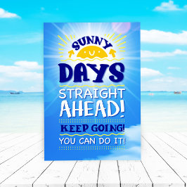 Dias Sunny Hetero À Frente! CONTINUEM! Cartão