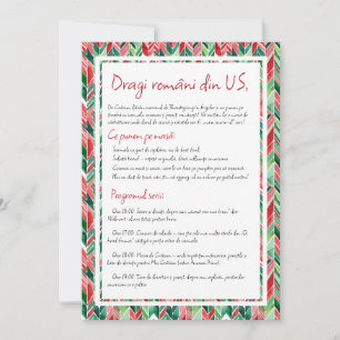 Diáspora dos EUA Masa de Craciun Convite