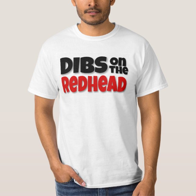 DIBS na camisa do REDHEAD (Frente)