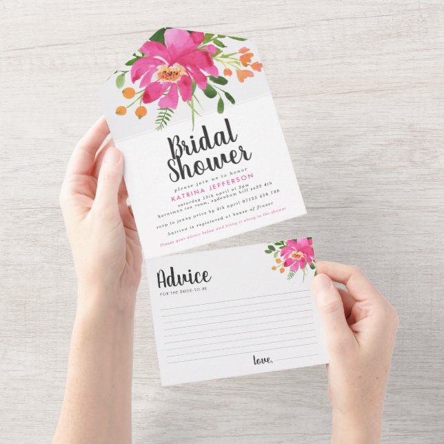 Dica de Chá de panela das Flores Tropicais Rosa (Aba destacável)