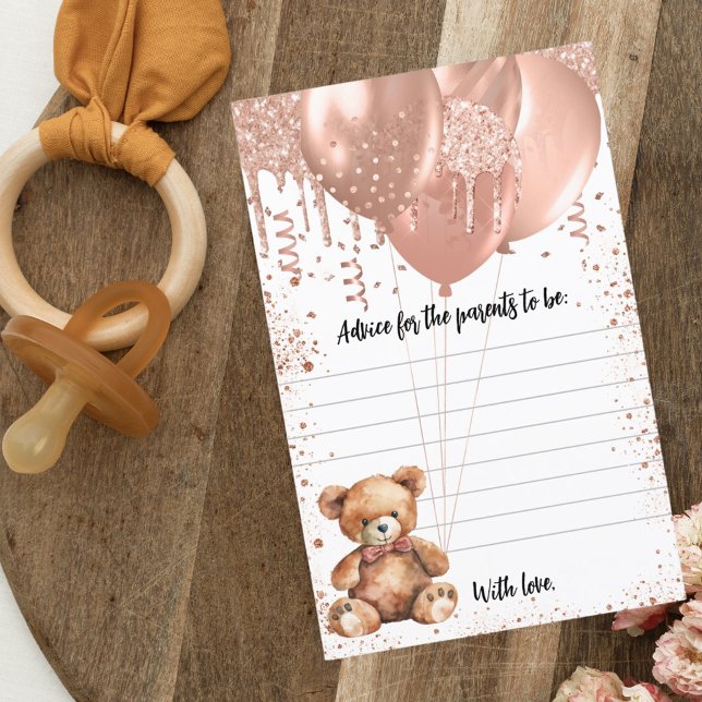 Dicas para pais balões ursinho de pelúcia chá de b (Criador carregado)