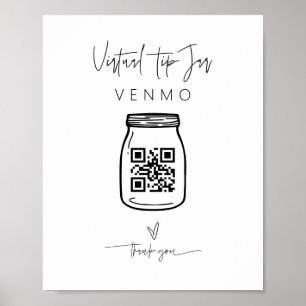 Dicas Virtuais Assinem Poster de doação de negócio