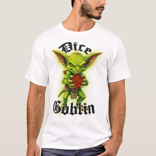 Dice Goblin D&D T-Shirt (Frente)