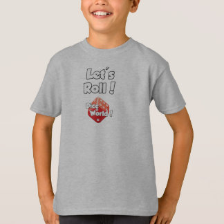 Dice World! Camiseta Infantil