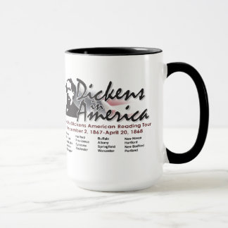 Dickens na caneca de América