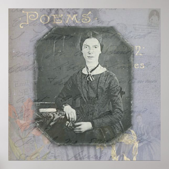 Dickinson Remixed Poster Impressão (Frente)