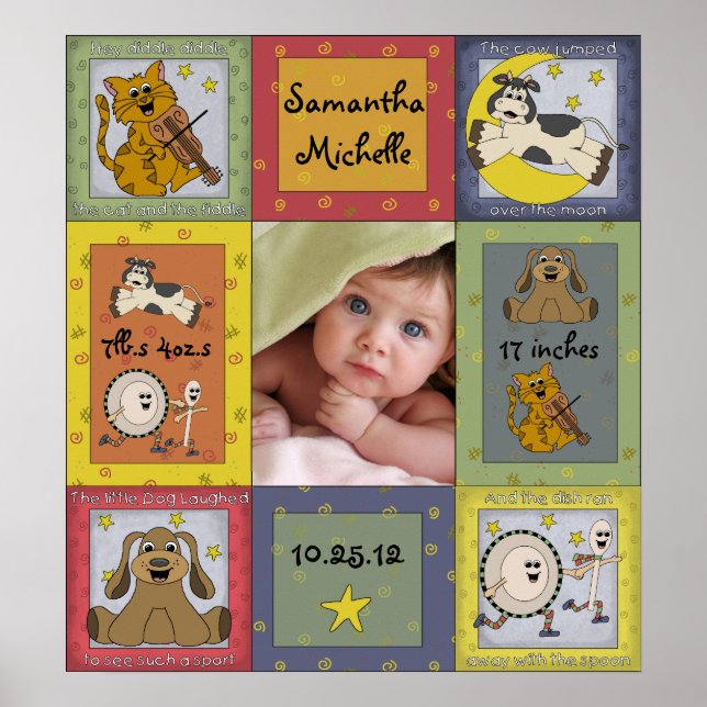 Diddle Diddle, Poster de quarto de criança (Frente)