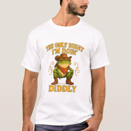 Diddly Squat Meme T-Shirt - The Only Squat I'm Doi