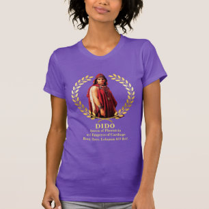 DIDO Rainha do Líbano (Fenícia Antiga) Camiseta