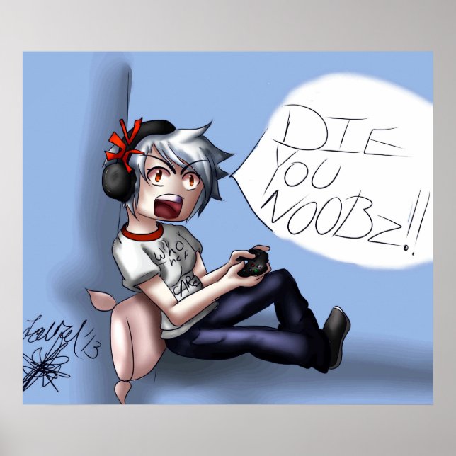 die noobs poster (Frente)