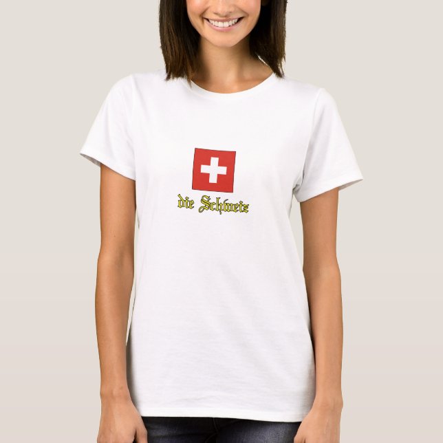 Die Schweiz T-Shirt (Frente)